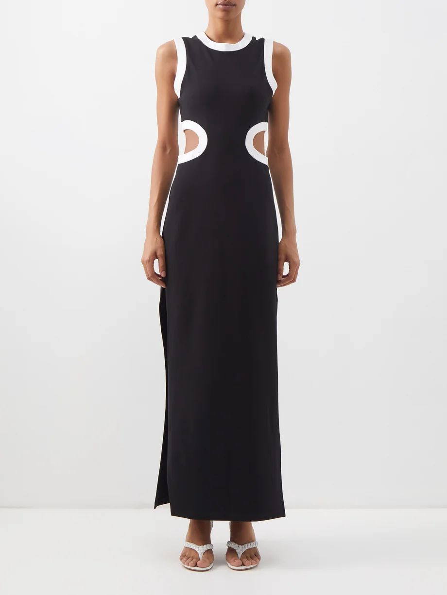 Dolce cutout jersey maxi dress | Matches (US)