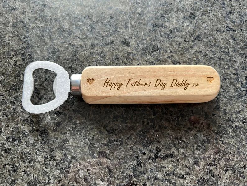 Fathers day bottle opener, Personalised fathers day gift, Daddy gift, Grandad gift | Etsy (US)