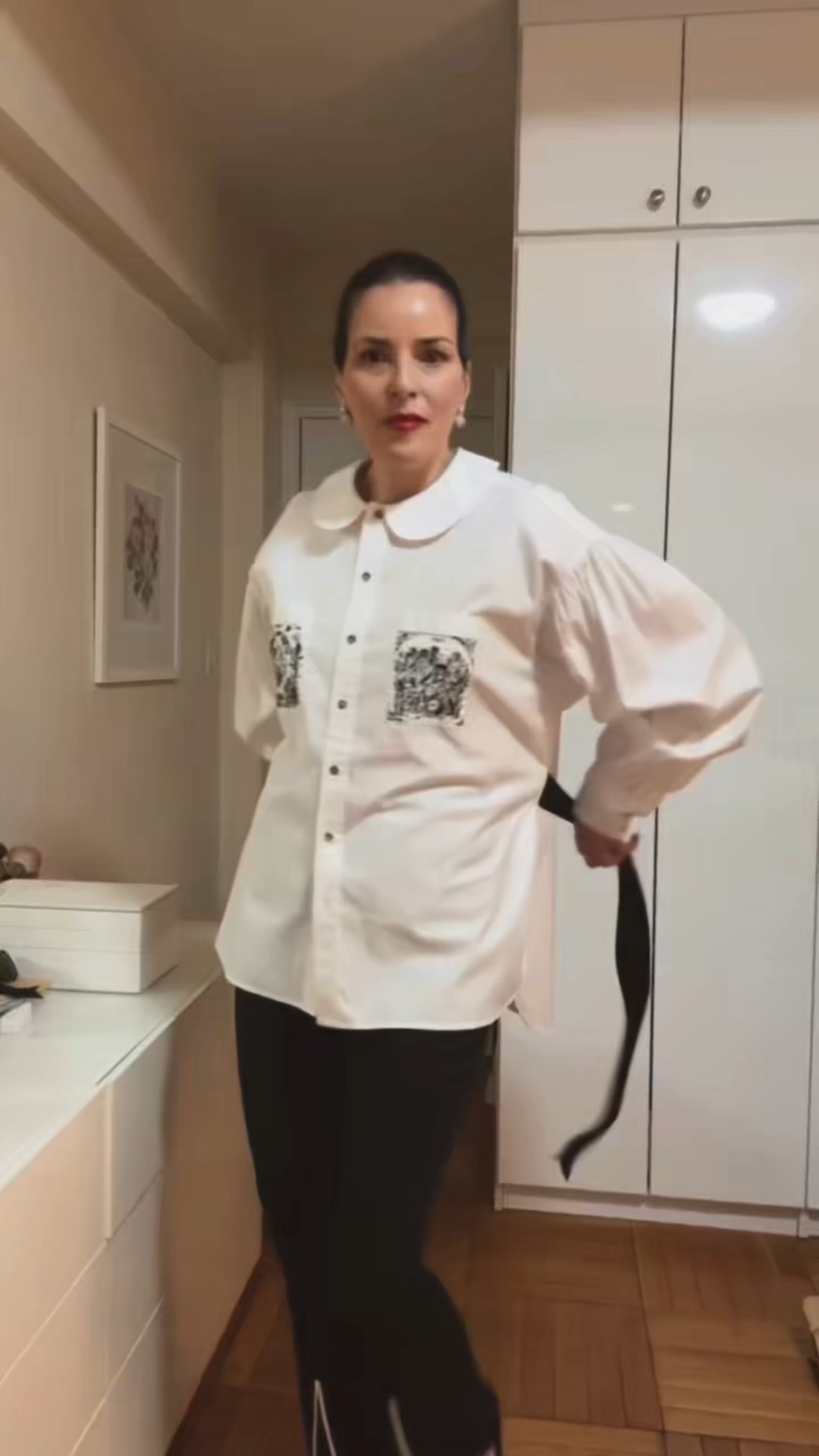 A new designer I found! Love the bow in the back and the slit at the bottom of the pants! You can wear the pants with a regular white shirt or black top too!  Use code ANN20 for 20 percent off the bow top and pants! 

#LTKstorytime #LTKgrwm