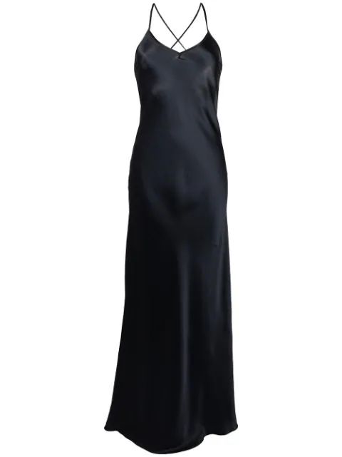 Michelle Mason bias-cut Silk Gown - Farfetch | Farfetch (US)
