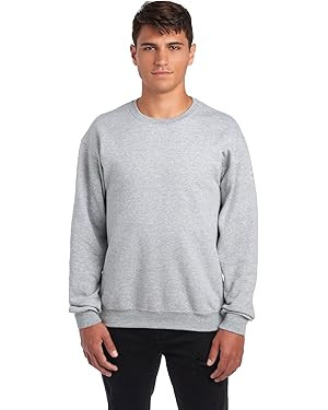Jerzees Men’s NuBlend Fleece Hoodies & Sweatshirts, Cotton Blend, Sizes S-3X | Amazon (US)