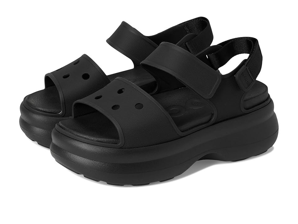 Crocs Soho Y Strap Sandals Women's Dress Sandals Black : 11 M, Synthetic | Zappos