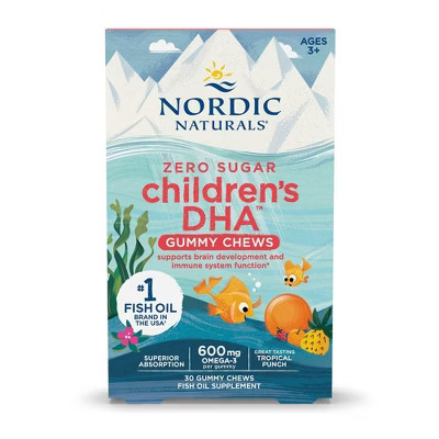 Nordic Naturals Children's DHA Gummies Dietary Supplement - 30ct | Target