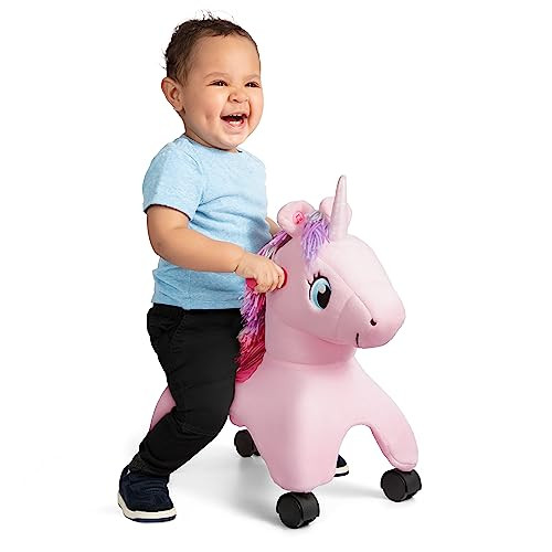 Radio Flyer Shimmer the Magic Unicorn Ride On, Ages 1-3, Easy Grip Handles | Amazon (US)