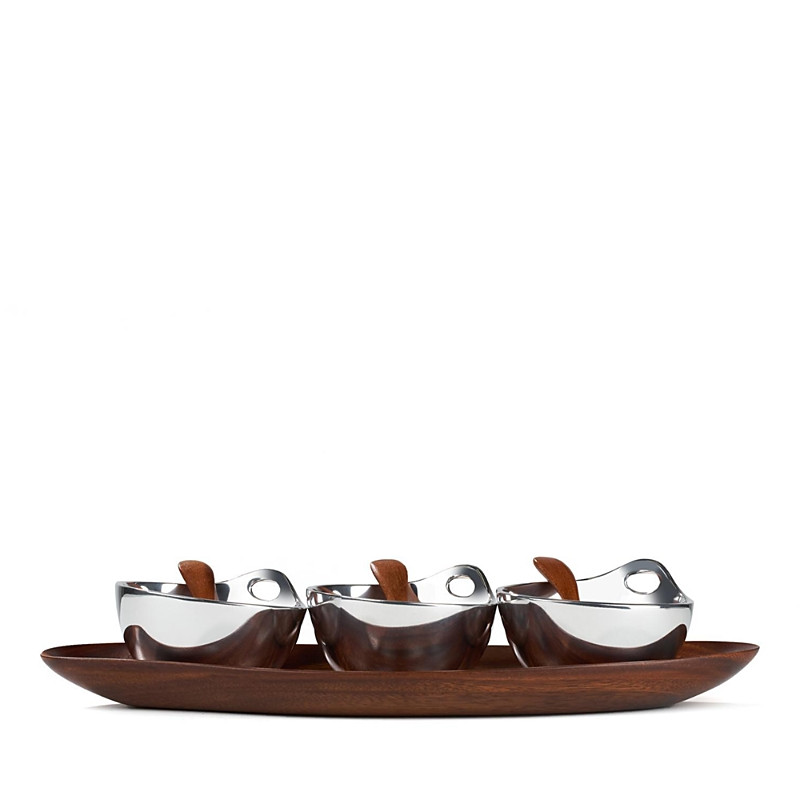 Nambe Portables Triple Condiment Server | Bloomingdale's (US)