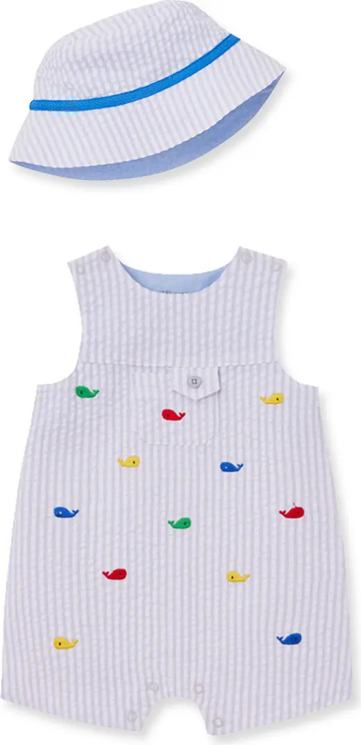 Kids' Whales Sunsuit & Hat Set | Nordstrom Rack