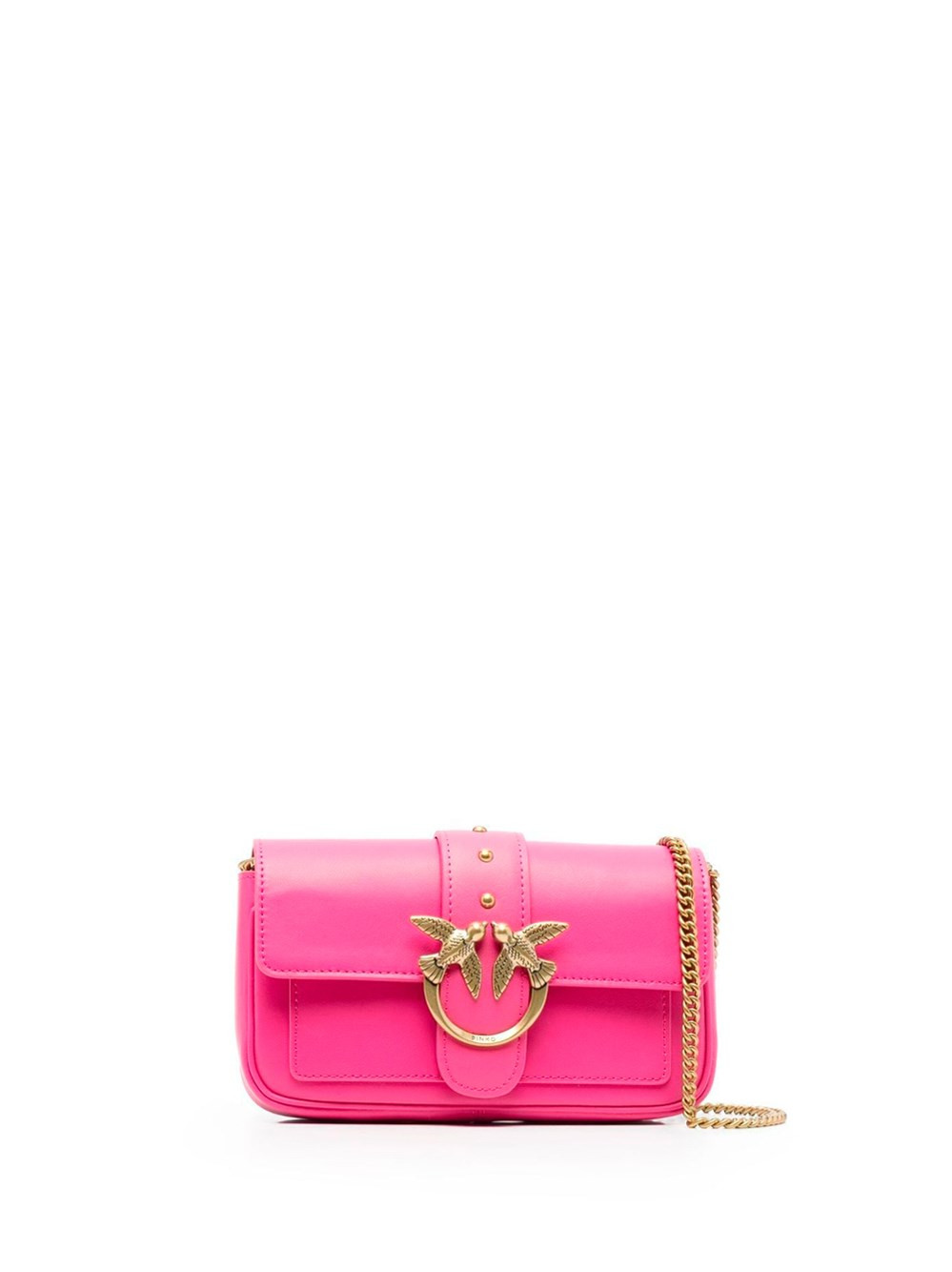 `Pocket Love Bag One Simply` Leather Shoulder Bag | Spinnaker Boutique