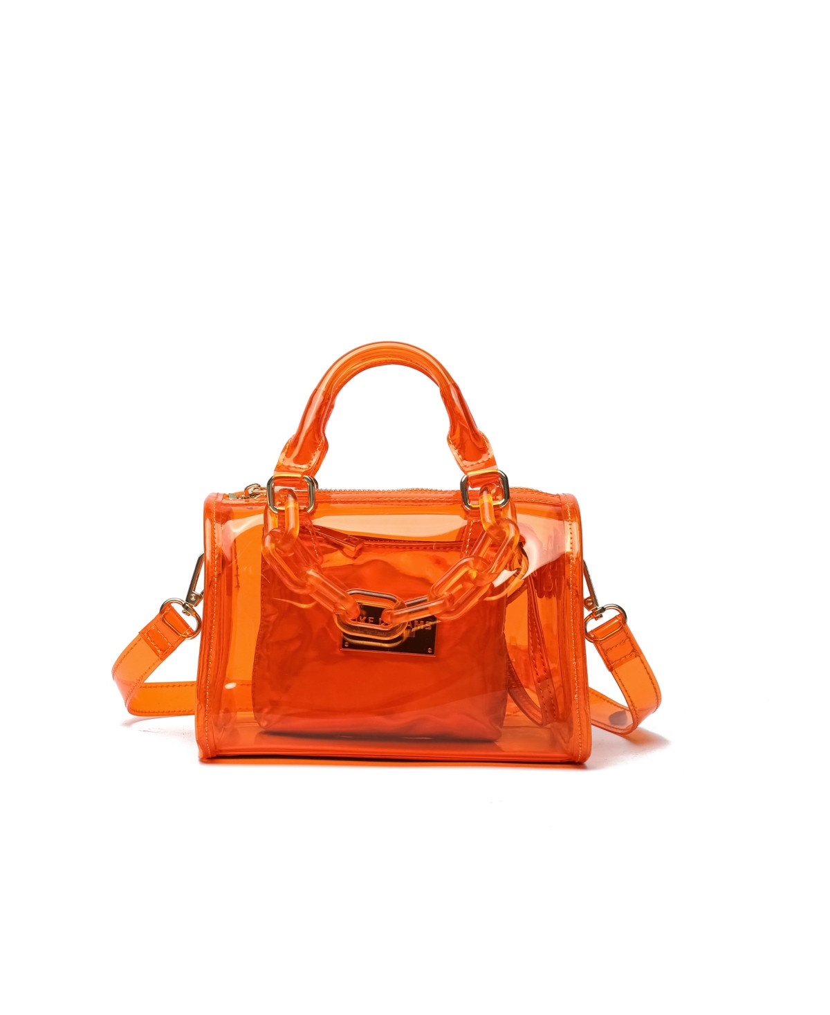 Like Dreams Crystal Mini Hologram Crossbody - Orange | Macy's