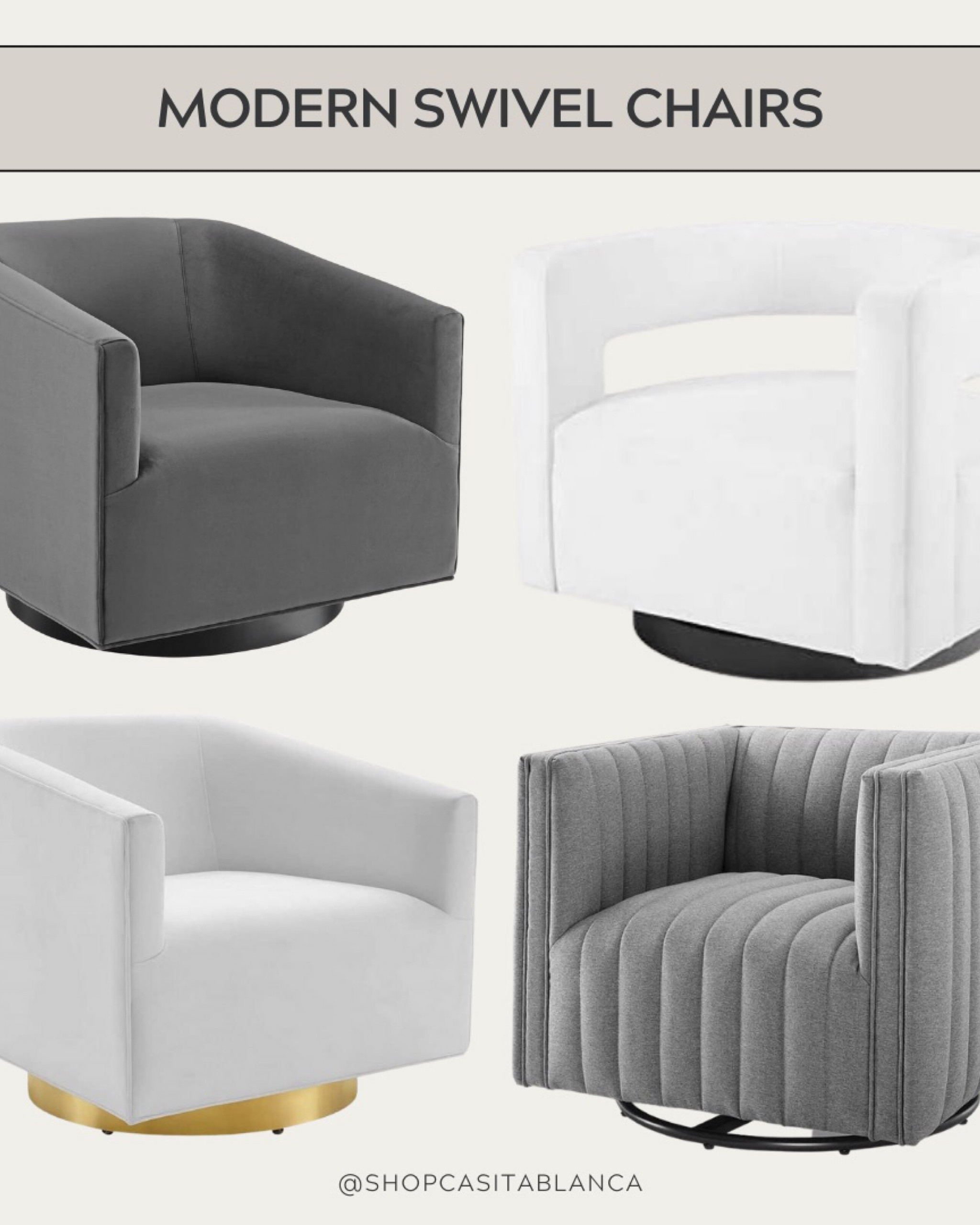 Modern swivel chair finds! 

Amazon, Rug, Home, Console, Look for Less, Living Room, Bedroom, Dining, Kitchen, Modern, Restoration Hardware, Arhaus, Pottery Barn, Target, Style, Home Decor, Summer, Fall, New Arrivals, CB2, Anthropologie, Urban Outfitters, Inspo, Inspired, West Elm, Console, Coffee Table, Chair, Pendant, Light, Light fixture, Chandelier, Outdoor, Patio, Porch, Designer, Lookalike, Art, Rattan, Cane, Woven, Mirror, Arched, Luxury, Faux Plant, Tree, Frame, Nightstand, Throw, Shelving, Cabinet, End, Ottoman, Table, Moss, Bowl, Candle, Curtains, Drapes, Window, King, Queen, Dining Table, Barstools, Counter Stools, Charcuterie Board, Serving, Rustic, Bedding,, Hosting, Vanity, Powder Bath, Lamp, Set, Bench, Ottoman, Faucet, Sofa, Sectional, Crate and Barrel, Neutral, Monochrome, Abstract, Print, Marble, Burl, Oak, Brass, Linen, Upholstered, Slipcover, Olive, Sale, Fluted, Velvet, Credenza, Sideboard, Buffet, Budget, Friendly, Affordable, Texture, Vase, Boucle, Stool, Office, Canopy, Frame, Minimalist, MCM, Bedding, Duvet, Rust
