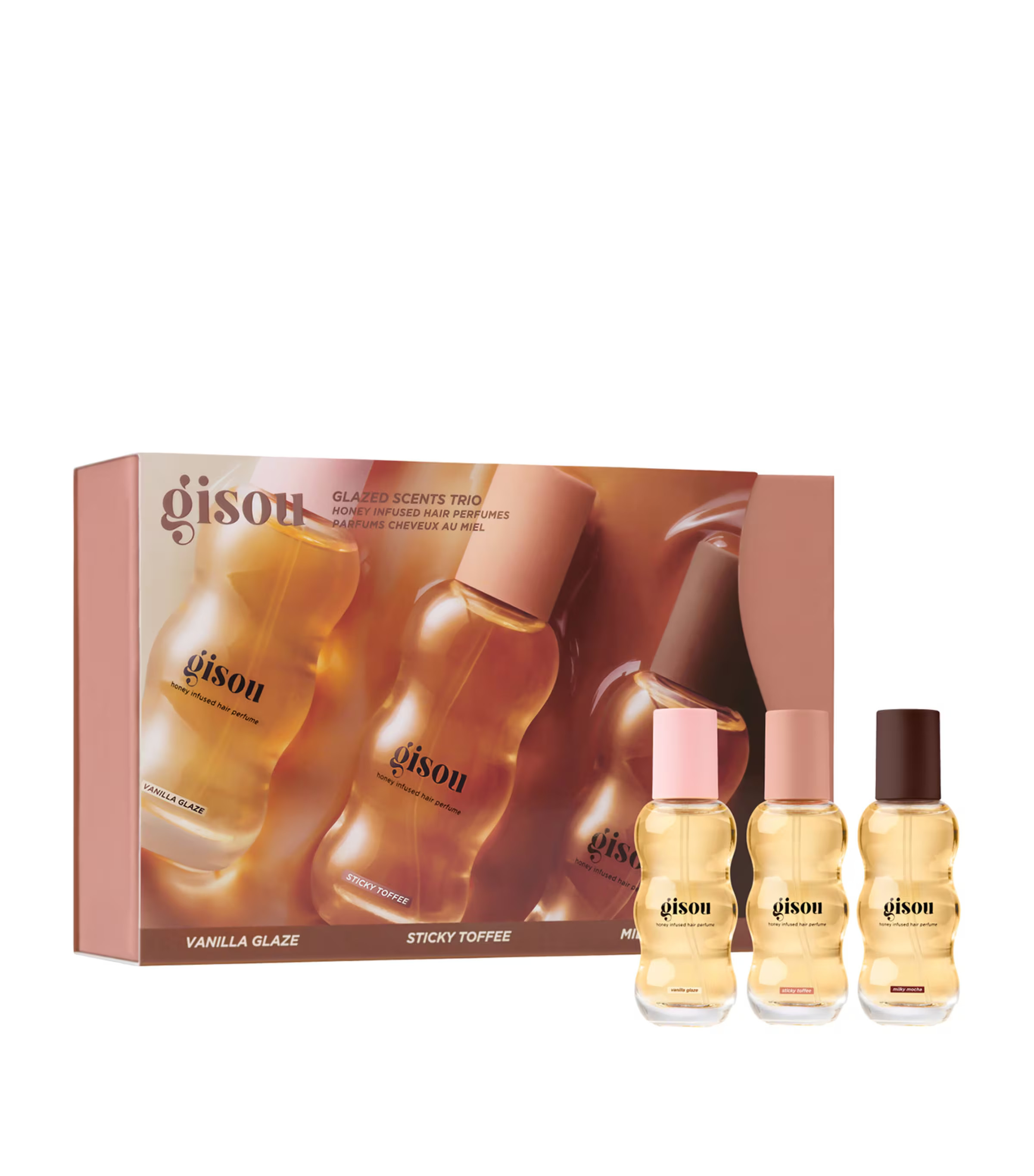 Gisou Glazed Scents Trio | Harrods (US)
