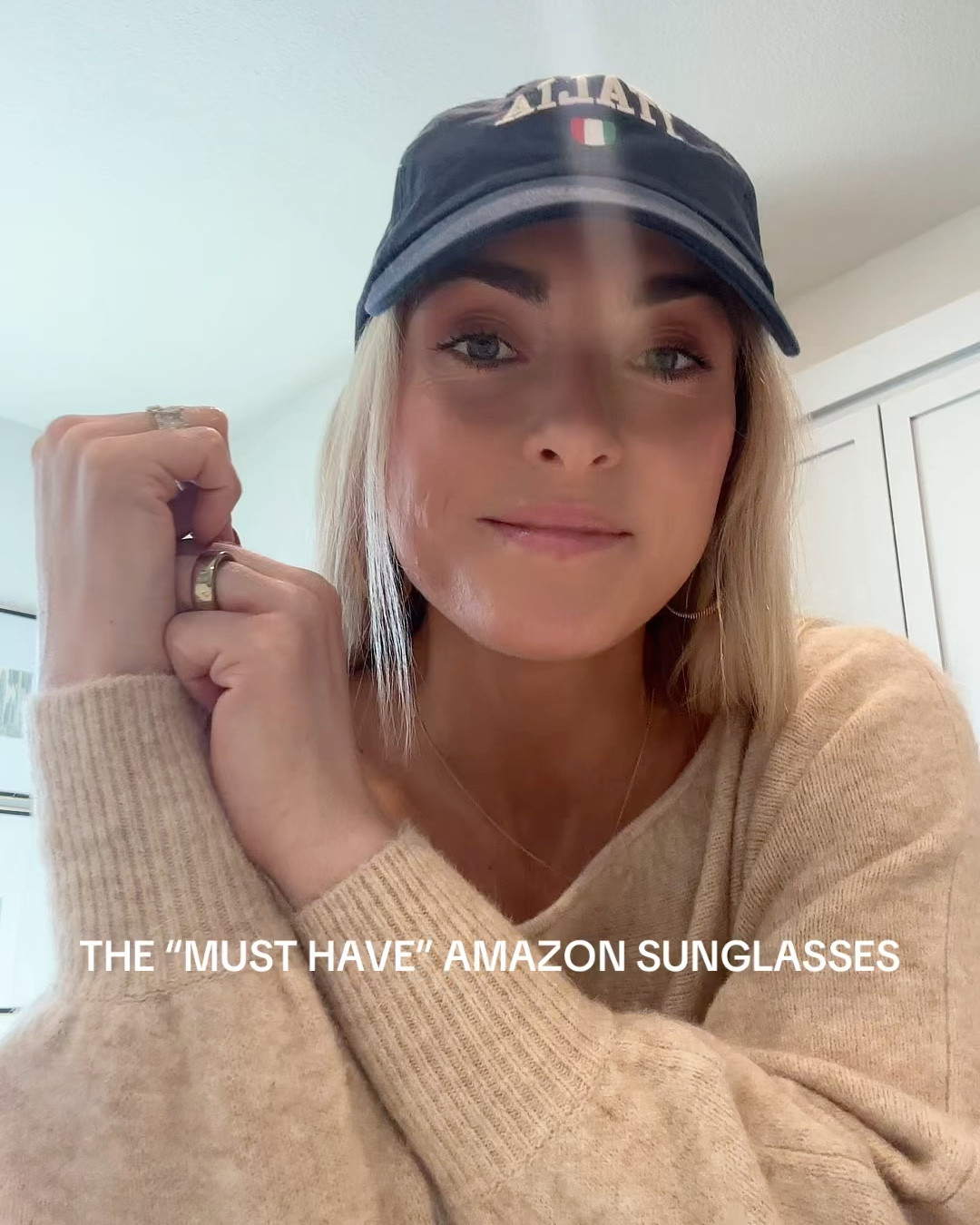 The best two pack of sunglasses on Amazon… looks so high end, but LESS THAN $15 for both!!!!! I’ll be wearing these all year round. #amazonfinds #sunglasses 