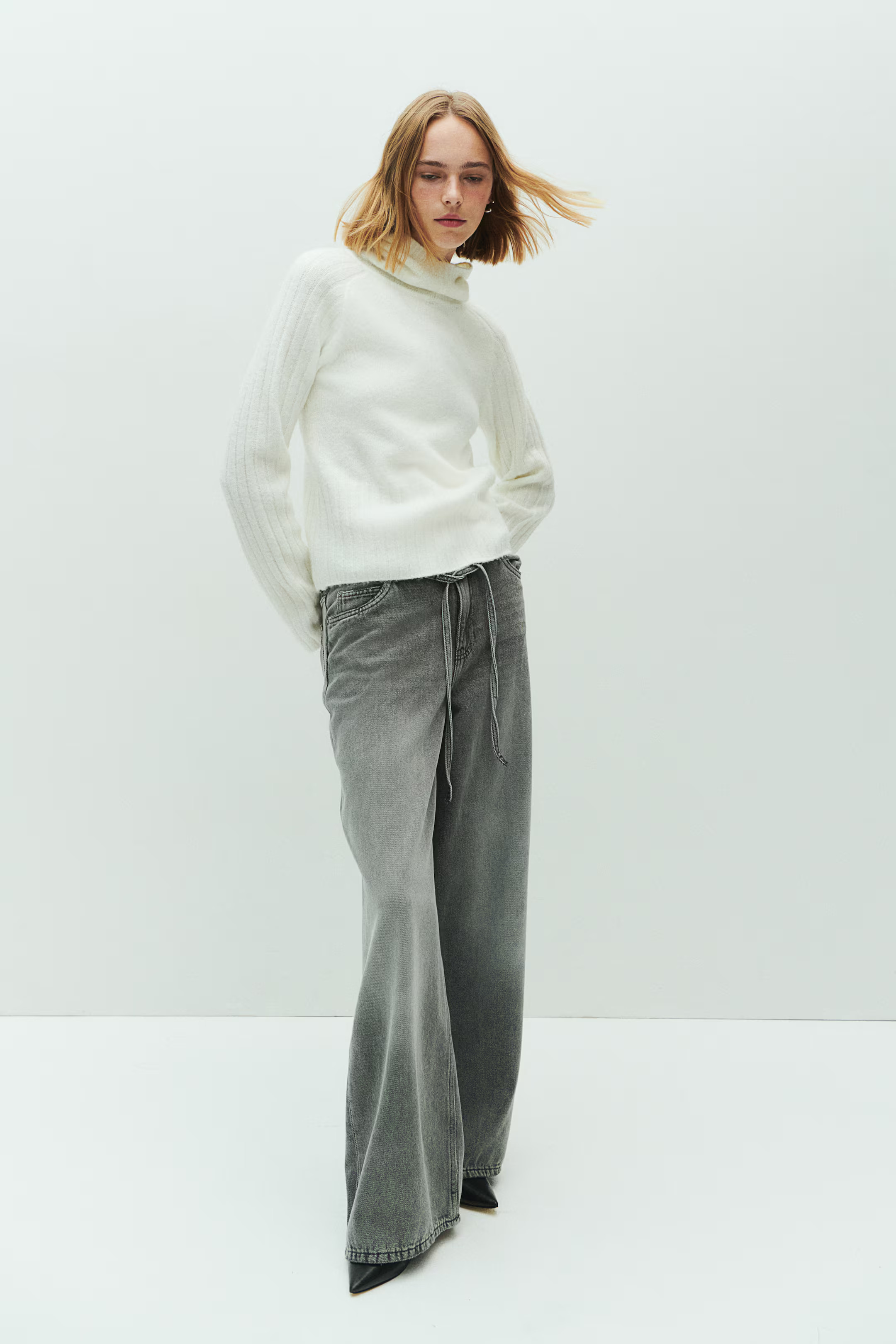 Knitted Balaclava Hoodie | H&M (US + CA)