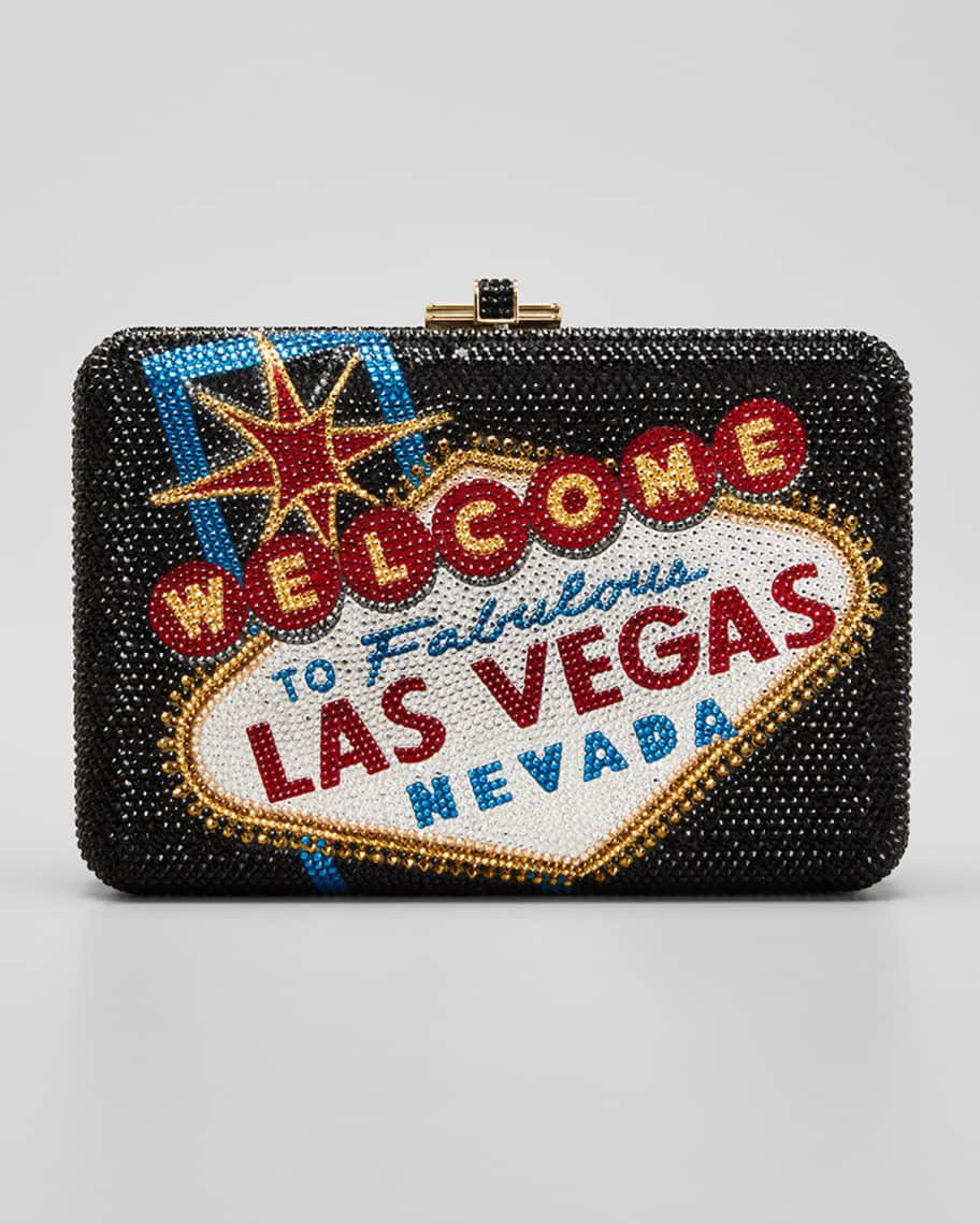 Judith Leiber Couture Welcome To Vegas Beaded Clutch Bag | Neiman Marcus