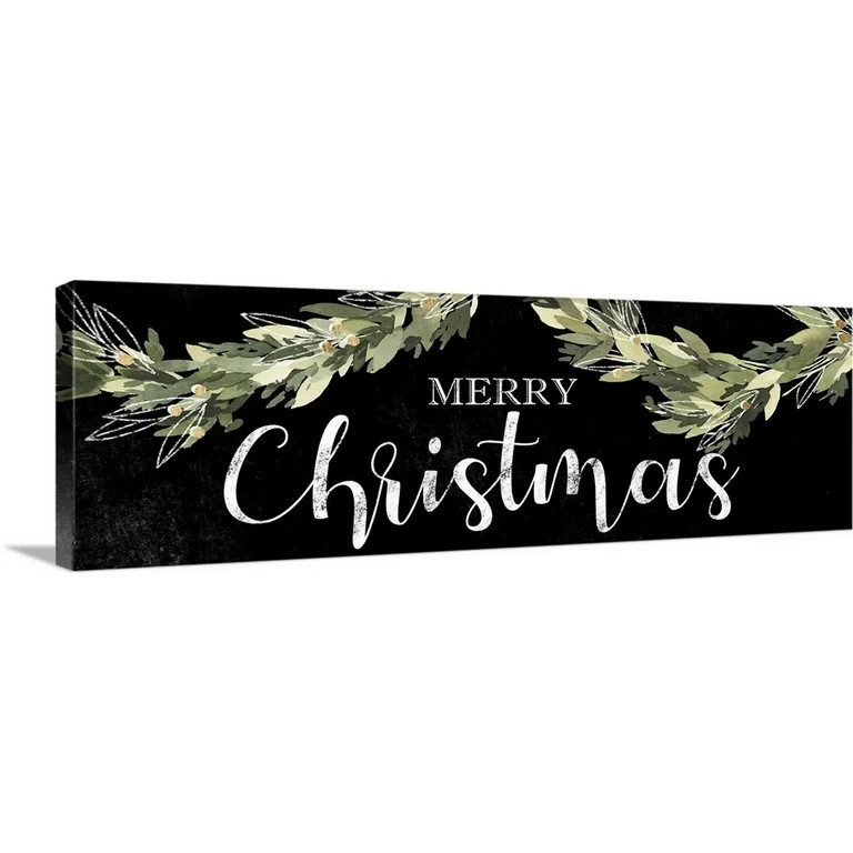 My Texas House - Merry Christmas Canvas Wall Art - 36x12 - Walmart.com | Walmart (US)