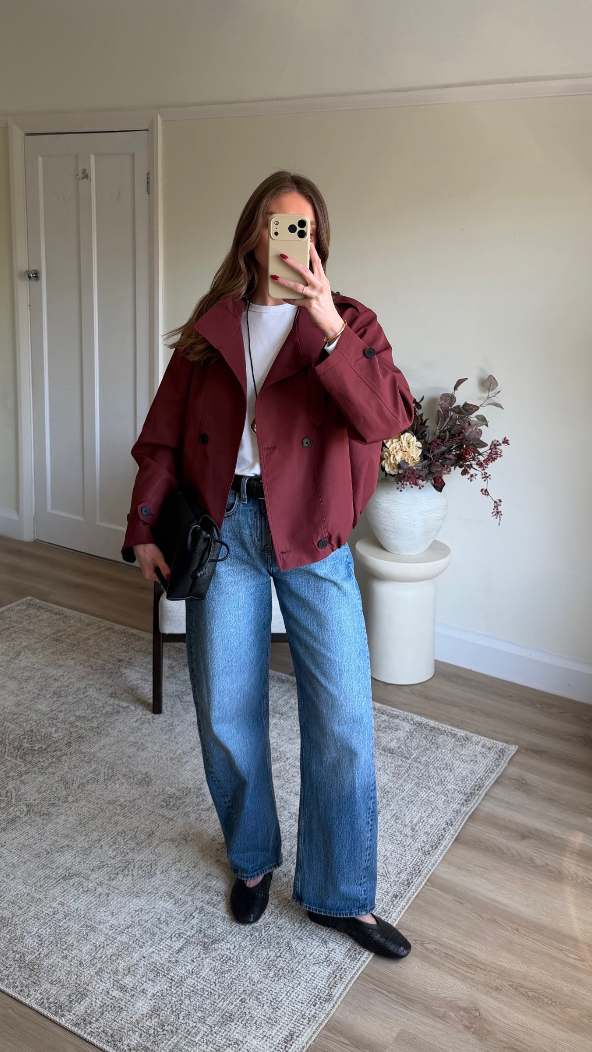 Styling barrel leg jeans - 20% off this exact pair: AFXLTK 
Commence jacket
Mango necklace
Small in the Uniqlo long sleeve cotton t-shirt
25 Long in the high rise Abercrombie barrel leg jeans 
I’m 5ft 6
Matalan bag
& Other Stories black ballet flats
Ray-ban State street sunglasses

#LTKspring #LTKuk #LTKxAFSale