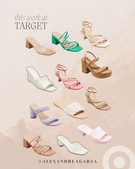 Target spring sandals! So many cute slides, heels, sandals and wedges! All under $100 

#LTKshoecrush #LTKunder50 #LTKunder100