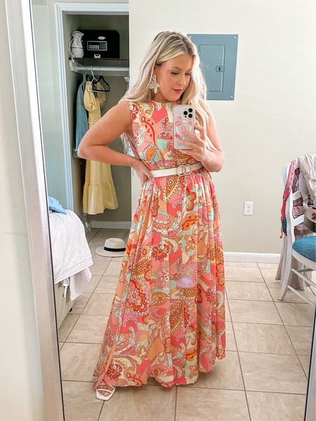 Paisley maxi dress size small and true to size! Perfect vacation dress!

#LTKtravel #LTKunder100