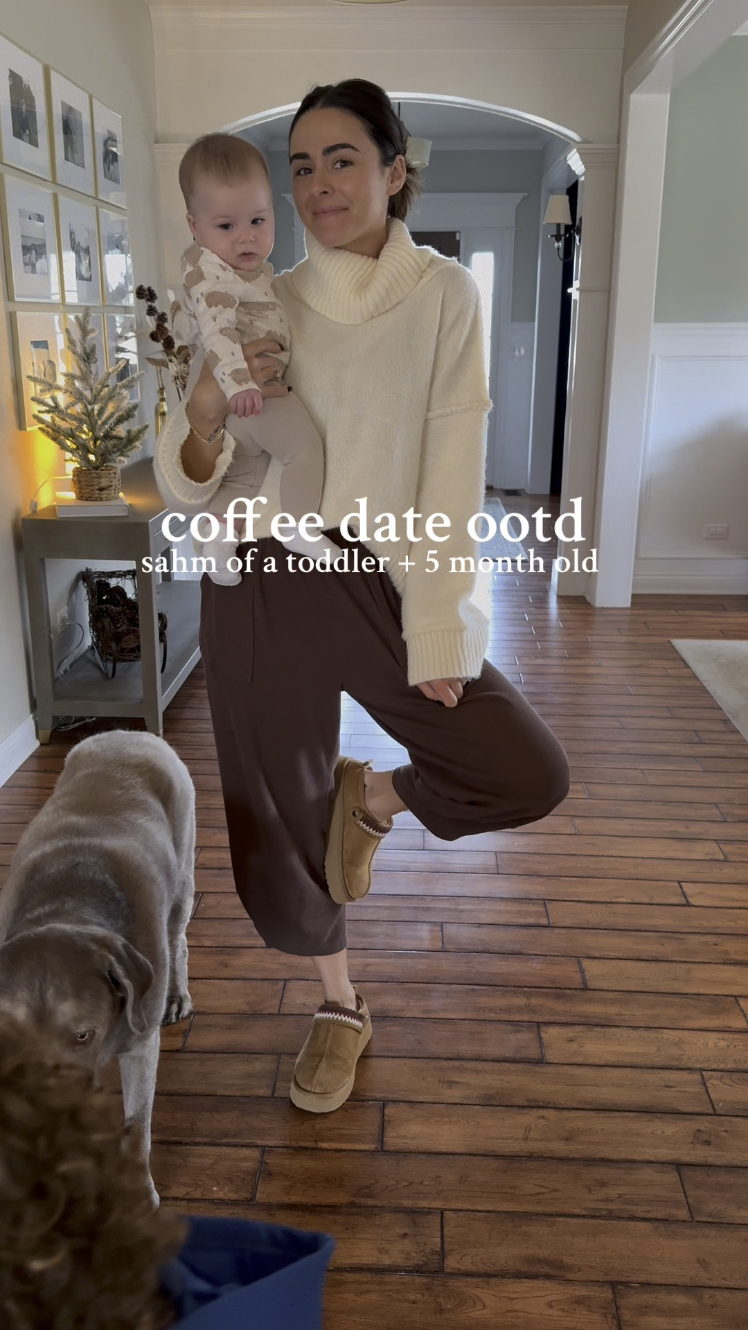 Coffee date ootd - 

Amazon, VICI, Ugg, comfy, casual ootd, sahm, cozy, sweater 

#LTKStyleTip #LTKFamily #LTKActive