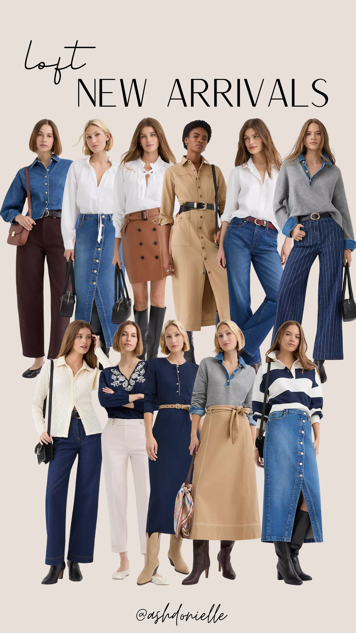 Loft new arrivals

Chunky knit sweaters
Tailored wool coats
Layered neutral outfits
Cold weather accessories
Oversized scarves and wraps
Winter boots and booties
Elevated loungewear sets
Classic turtlenecks
Textured fabrics and knits

#LTKootd #LTKSaleAlert #LTKSeasonal