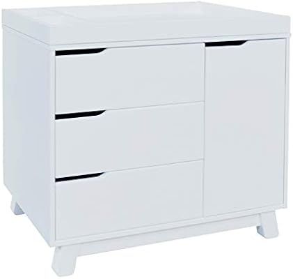Babyletto Hudson 3-Drawer Changer Dresser with Removable Changing Tray, White | Amazon (US)