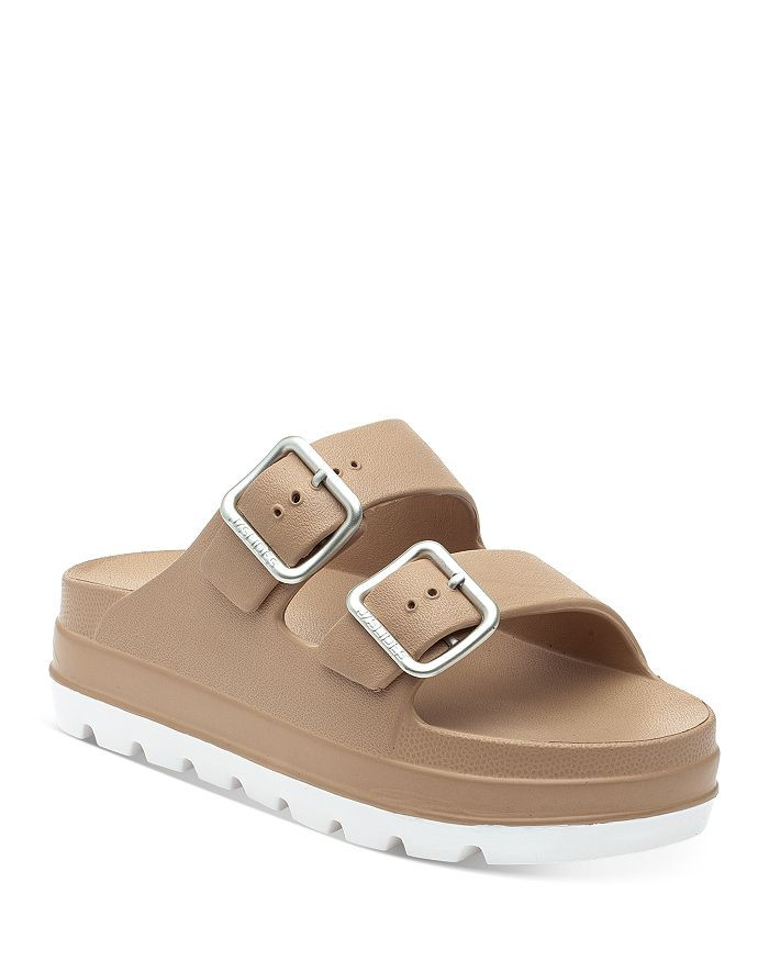 Women's Simply Double Buckle Platform Slide Sandals | Bloomingdale's (US)