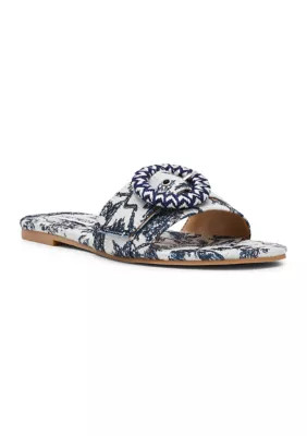 Steve Madden Women's Merla Sandals, Blue, 7M | Belk