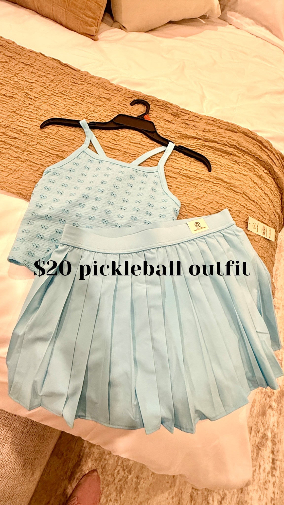 My latest pickleball outfit for $20 from Walmart. 
Tennis skirt, athletic skirt 

#LTKMidsize #LTKootd #LTKgrwm