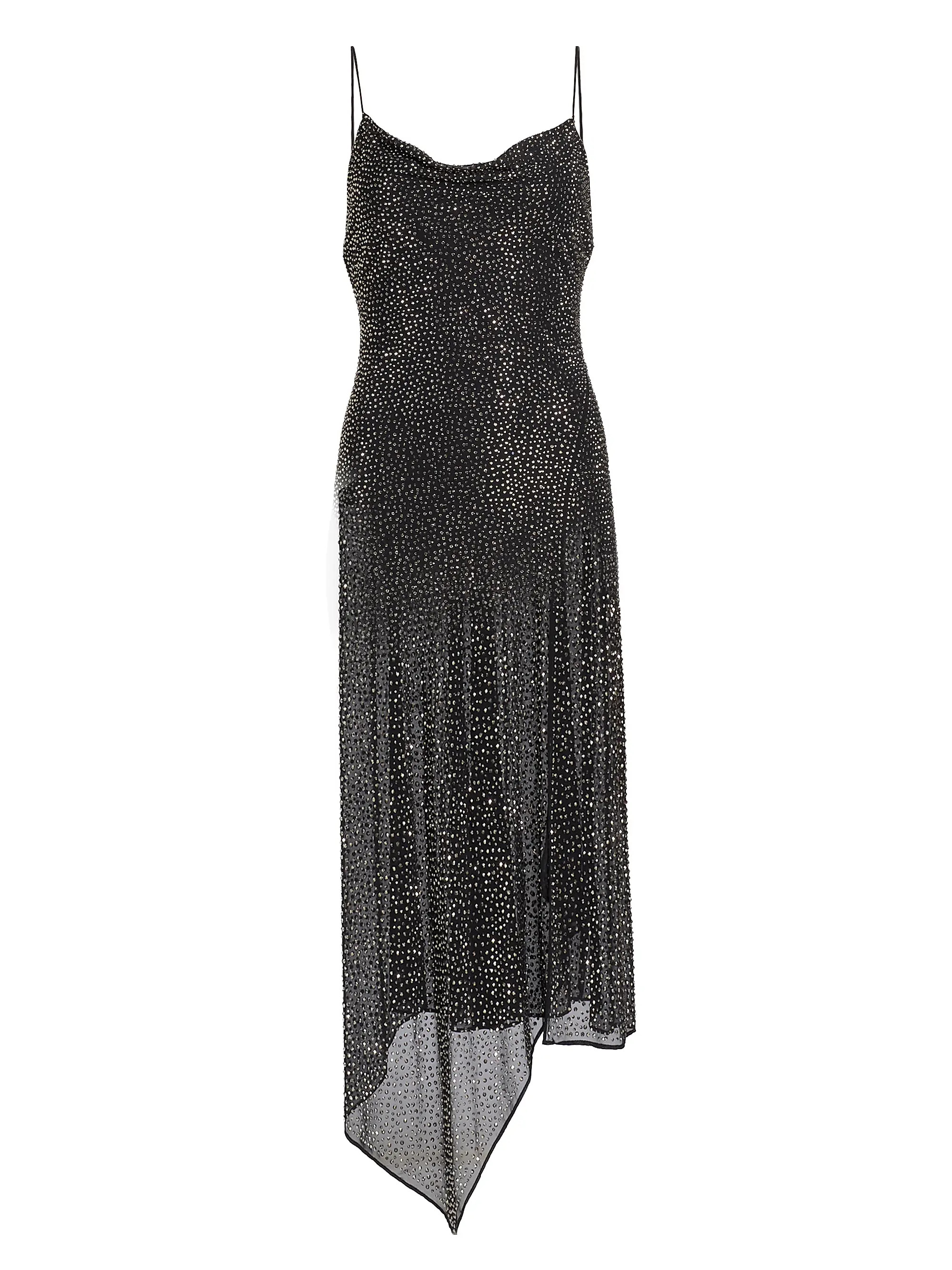 Harmony Embellished Asymmetric Midi-Dress | Saks Fifth Avenue