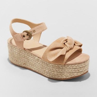 Women's Happy Espadrille Wedge - Universal Thread™ | Target