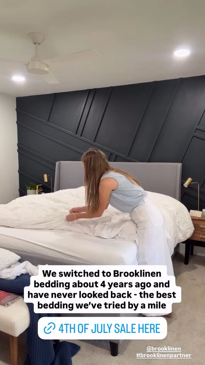 @brooklinen #brooklinenpartner
We switched to Brooklinen bedding about 4 years ago and have never looked back - the best bedding we’ve tried by a mile!
Their 4th of July sale is going on, so now is a great time to buy! 

(I’ve linked all my favorite Brooklinen products below)👇

#LTKSaleAlert #LTKHome