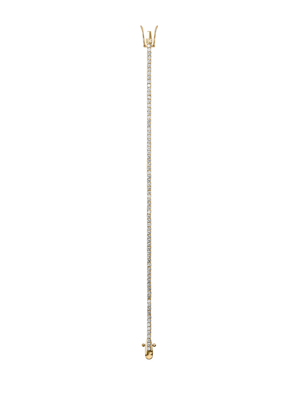 KATE RIVIÈRE BRACELET IN 2MM MOISSANITE | Dorsey