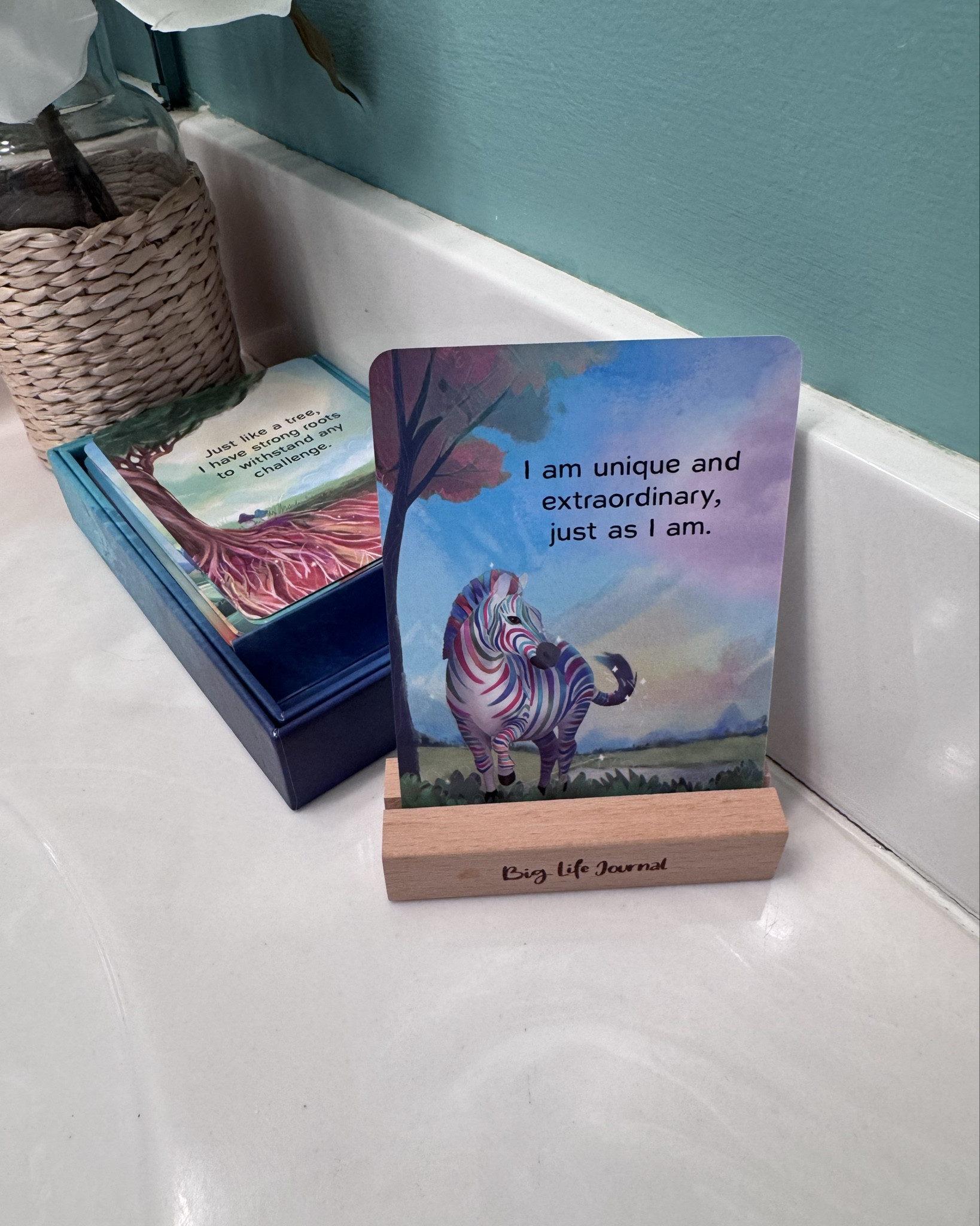 Daily affirmation cards to do with your family 

#ltkbacktoschool 
#ltkmom #ltkselfcare #ltkdailyroutine

#LTKFamily #LTKKids #LTKFindsUnder50