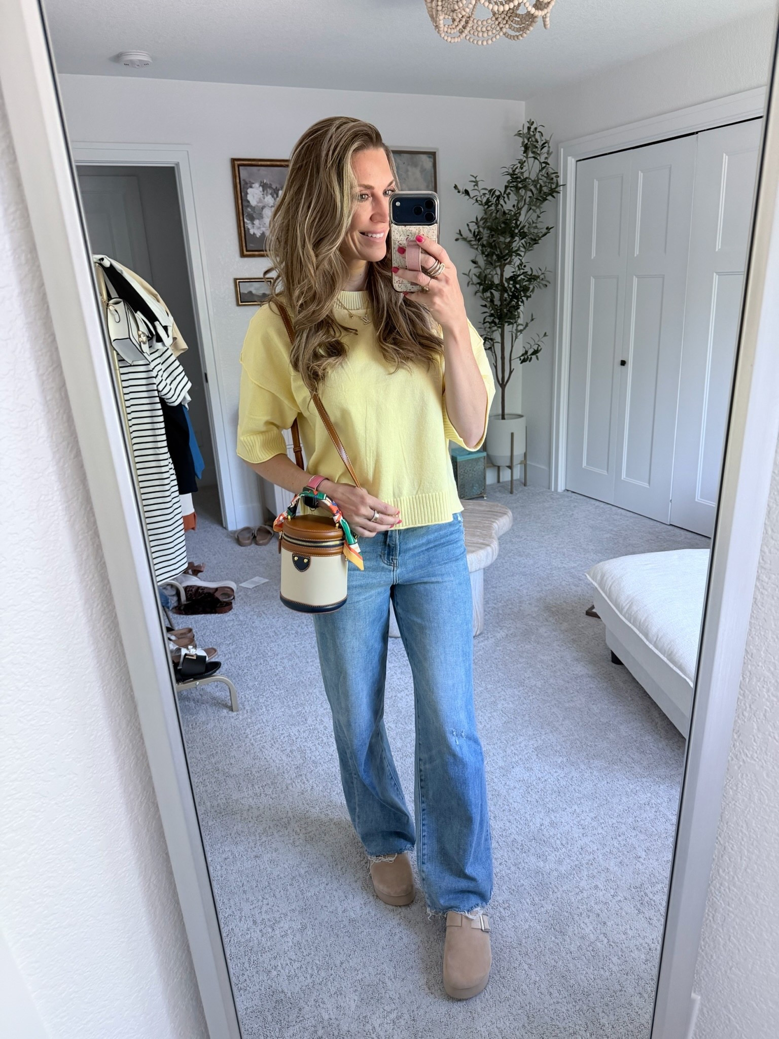Snagged this sweater in yellow for spring/ summer! Have it in brown also! 

#LTKmomlife #LTKdayinmylife #LTKootd