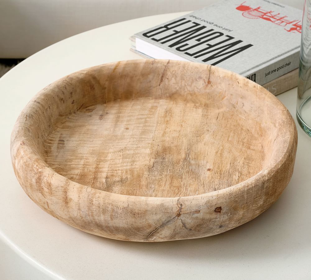Nordic Wooden Bowl | Pottery Barn (US)