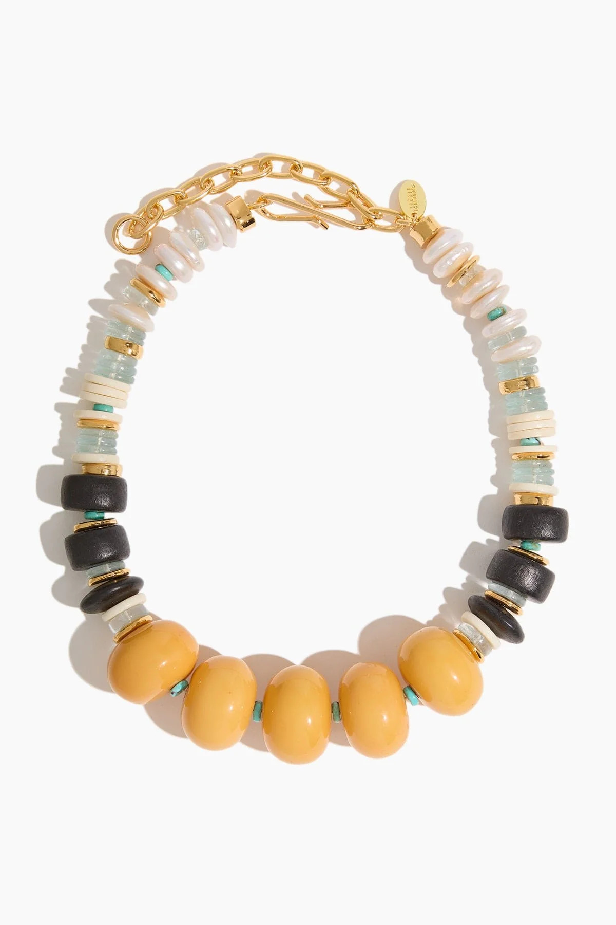 Pomelo Bead Necklace in Multi | Hampden Clothing