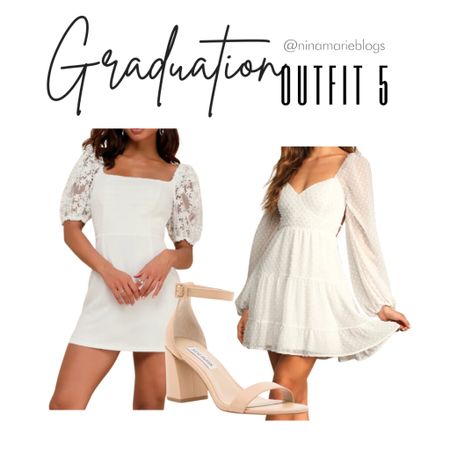 Graduation dress
Graduation outfit 
White dress

#LTKFindsUnder100 #LTKStyleTip #LTKU