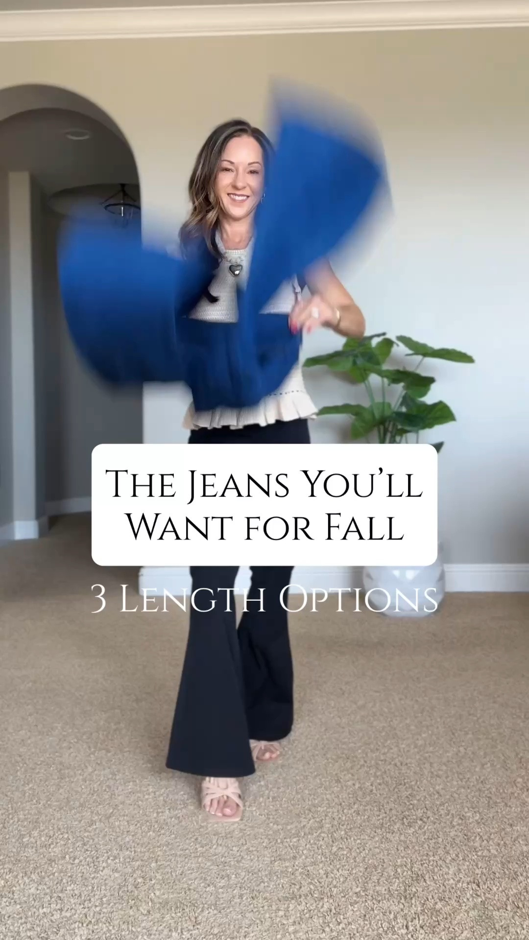 Flare jeans in 3 length options! These are super comfortable and flattering! For ref: I'm 5'1", 107lbs, I am wearing the XS in 29" in Dark Blue Denim and Black Denim.

#LTKOver40 #LTKSaleAlert #LTKPetite