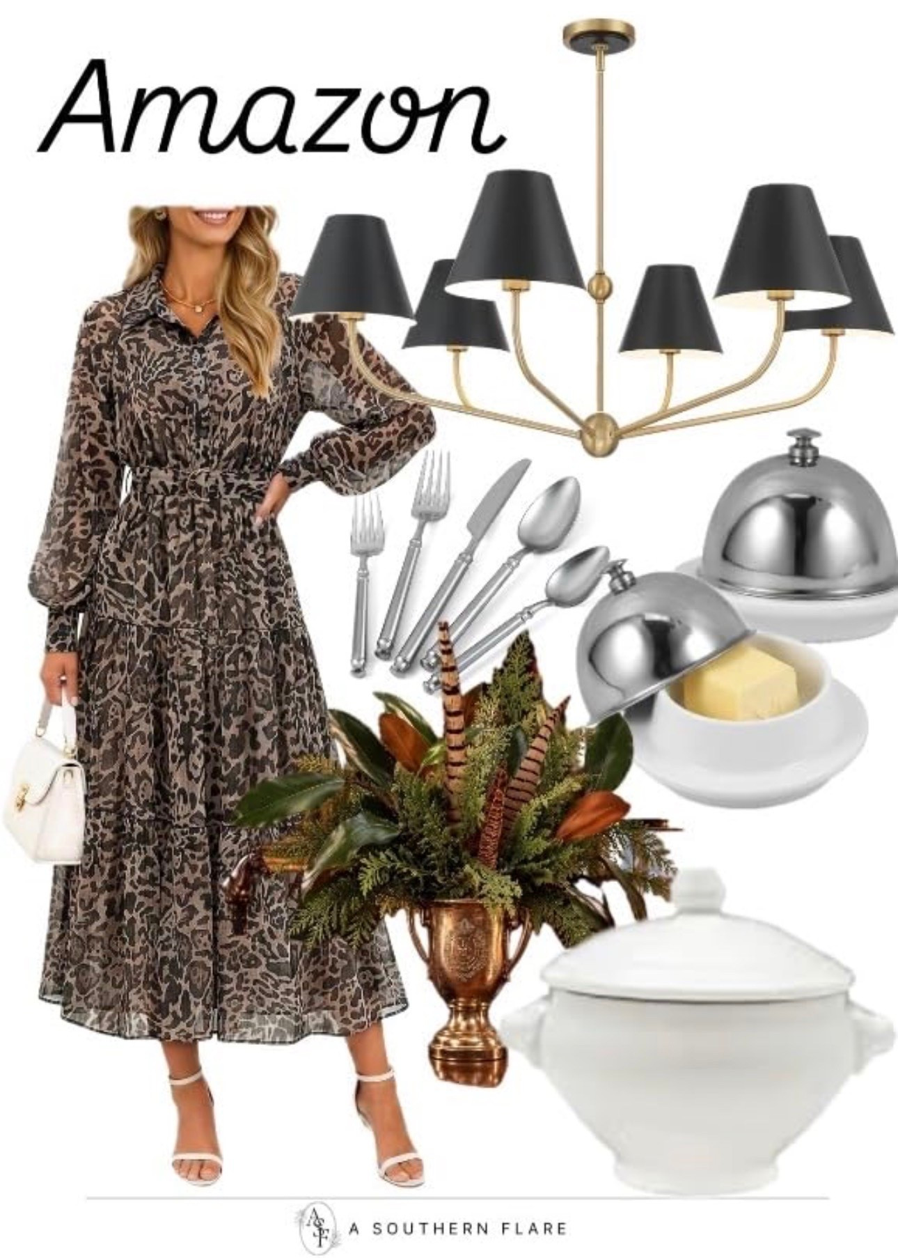 Elegant dinnerware and silverware sets for your table! Perfect for any occasion. #Dinnerware #TableSetting/ Fall Fashion