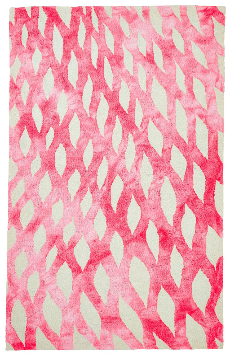 Pearline Hand Tufted Pink and Ivory Rug by BD Fine | Burke Decor