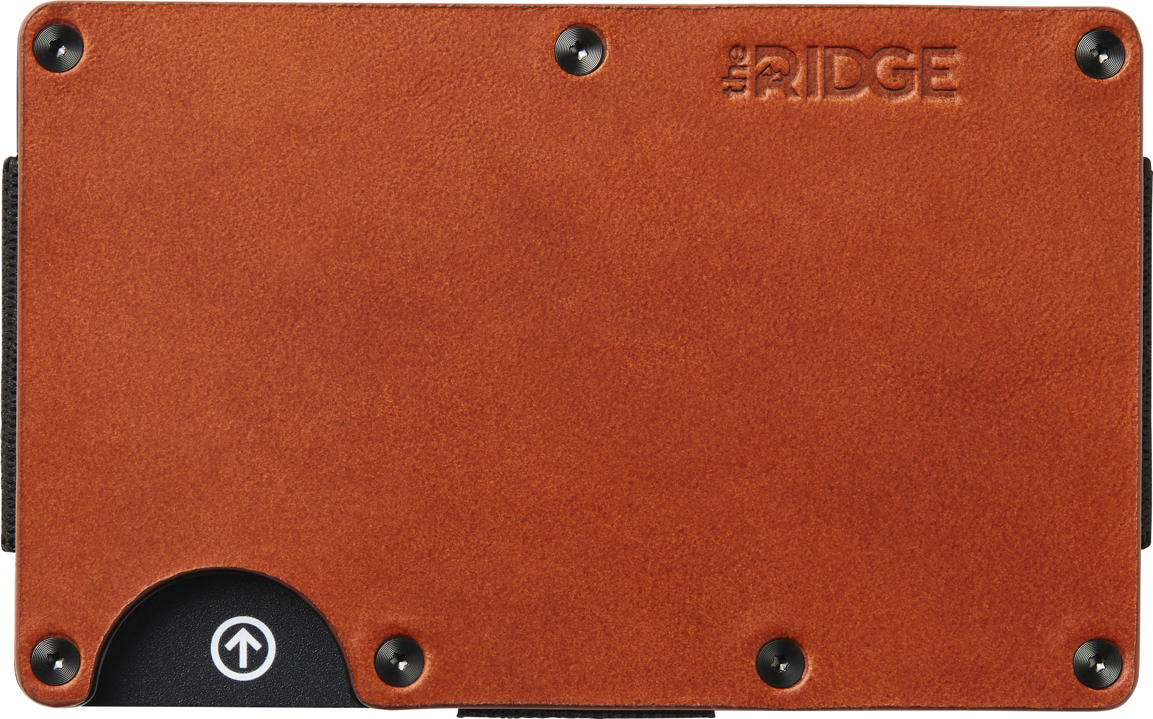 The Ridge Wallet - Leather Cash Strap - Tobacco Brown | Best Buy U.S.