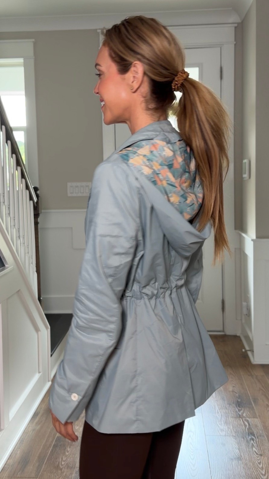 Found the cutest lightweight jacket that's perfect for everyday and travel. 

The hood can roll up into the collar. 

Size: S

#ad

#LTKTravel #LTKActive #LTKootd