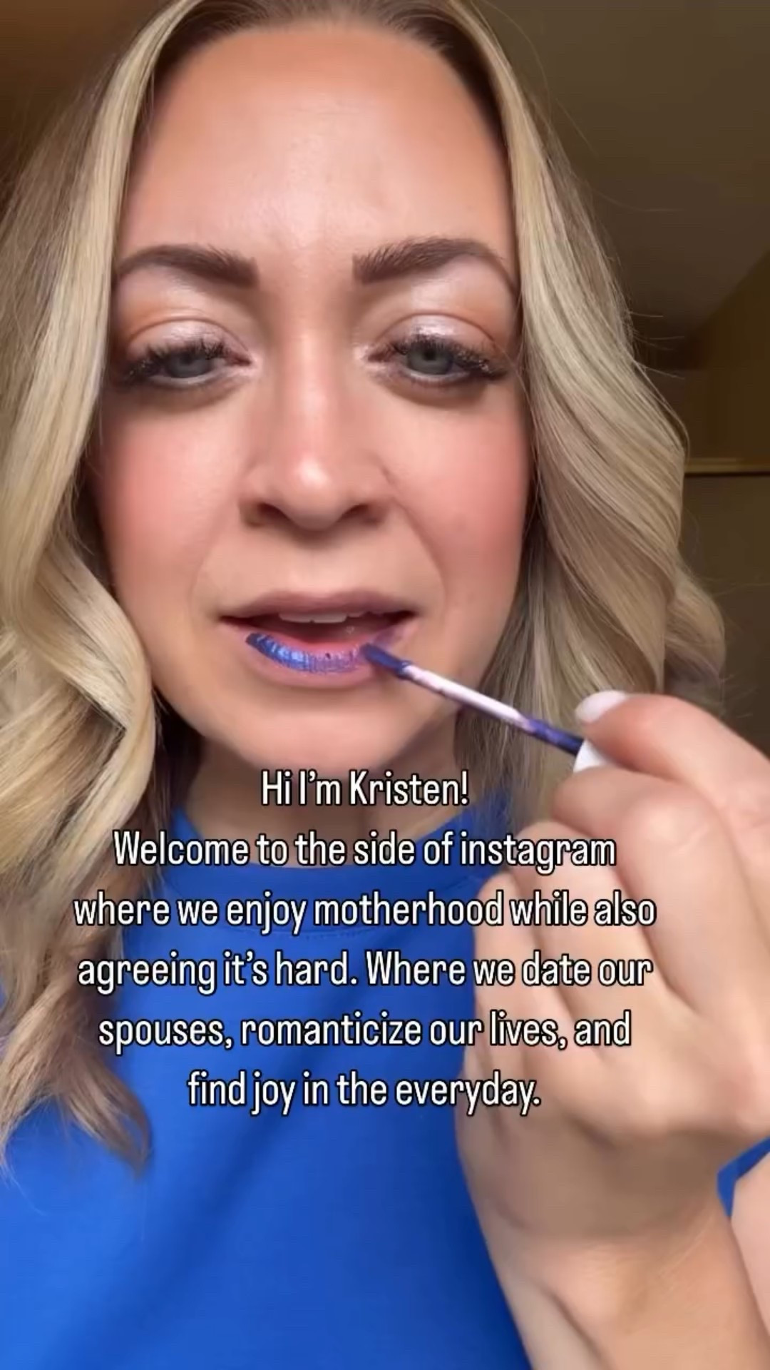 My favorite lip stain! Also- I’m so glad you’re here! 💙