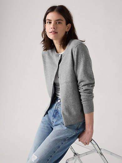 Levi's Supersoft Crewneck Cardigan - Women's L | Levi's US