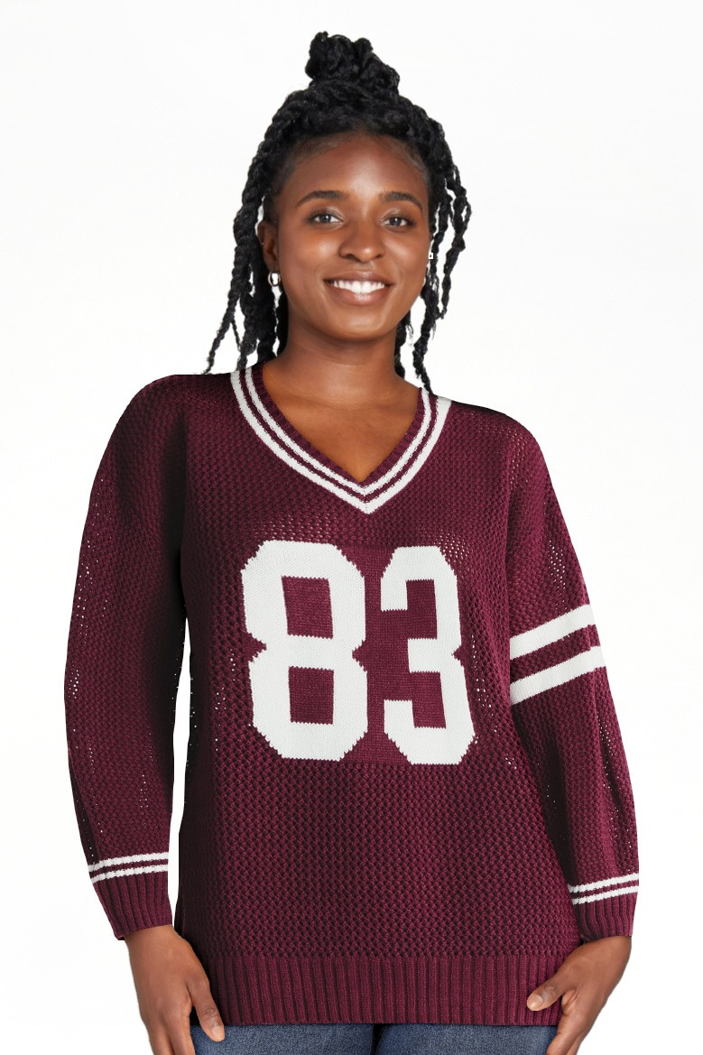 No Boundaries Jacquard Pullover, Women’s - Walmart.com | Walmart (US)