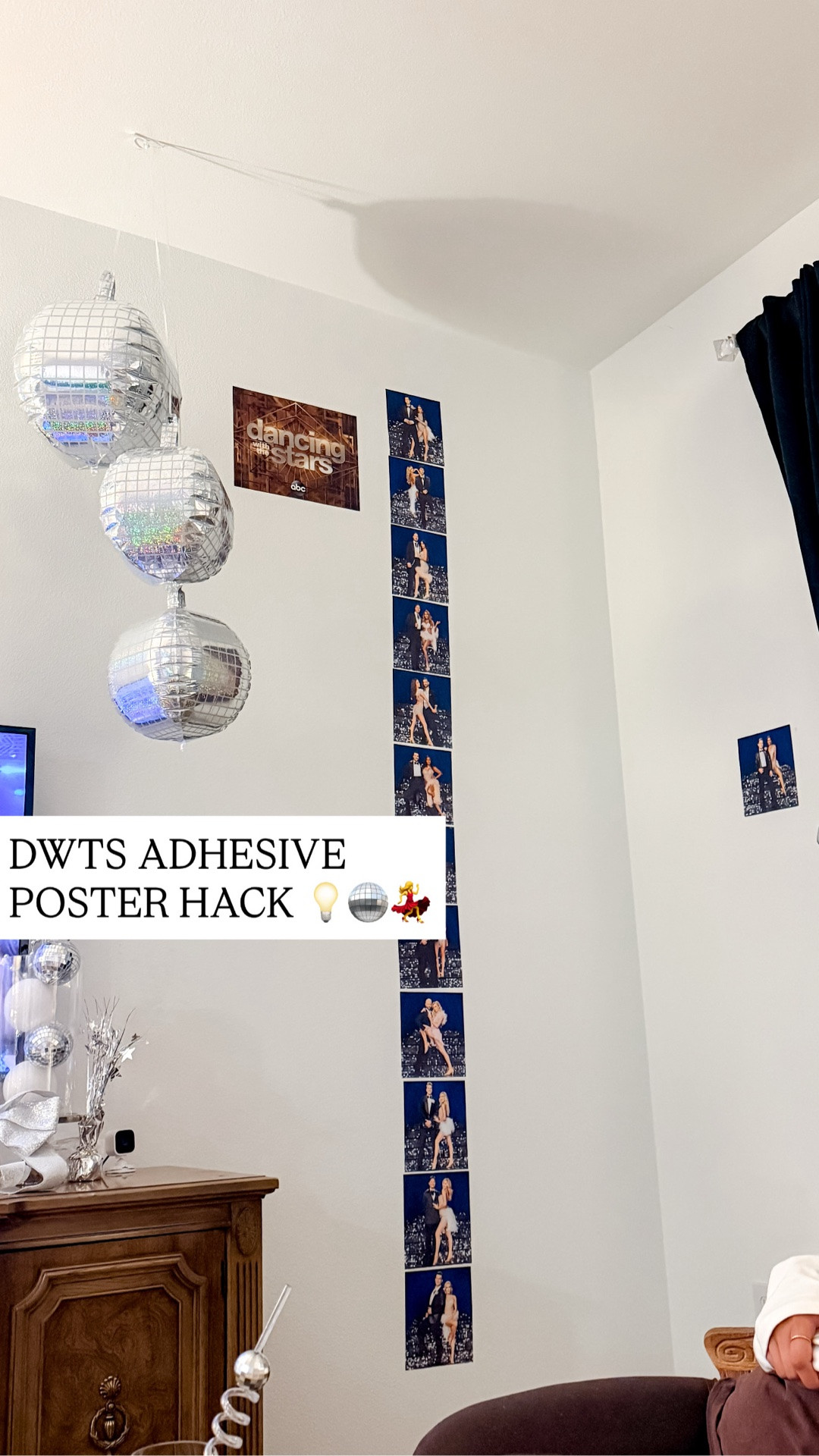 Decor that doubles as an activity >>>>
I am a HUGE Dancing with the Stars fan.... But possibly an even bigger Walgreens same-day printing STAN
So while I love a same-day banner....let me introduce you to the world of
* same day adhesive posters
Print out the couples for your DWTS watch party and then move them up or down as the dances happen
Cute decor AND a fun way to debate who deserves the top spot beyond just giving everyone a number score
The commercial breaks have never gone by faster 

https://canva.link/3p4ieyzofiwrfyp 

^ screenshot, copy and paste this link to get a pre-sized canva template of the remaining contestants!