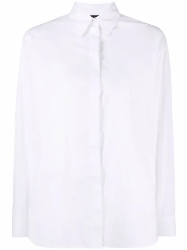 Camisa com colarinho inglês | Farfetch Global