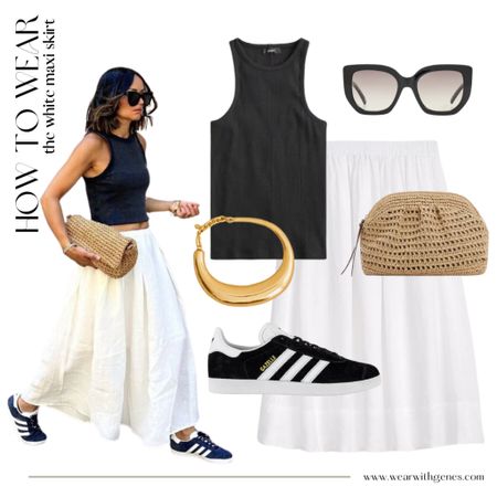 HOW TO WEAR - the white maxi skirt  

#LTKstyletip #LTKfindsunder100