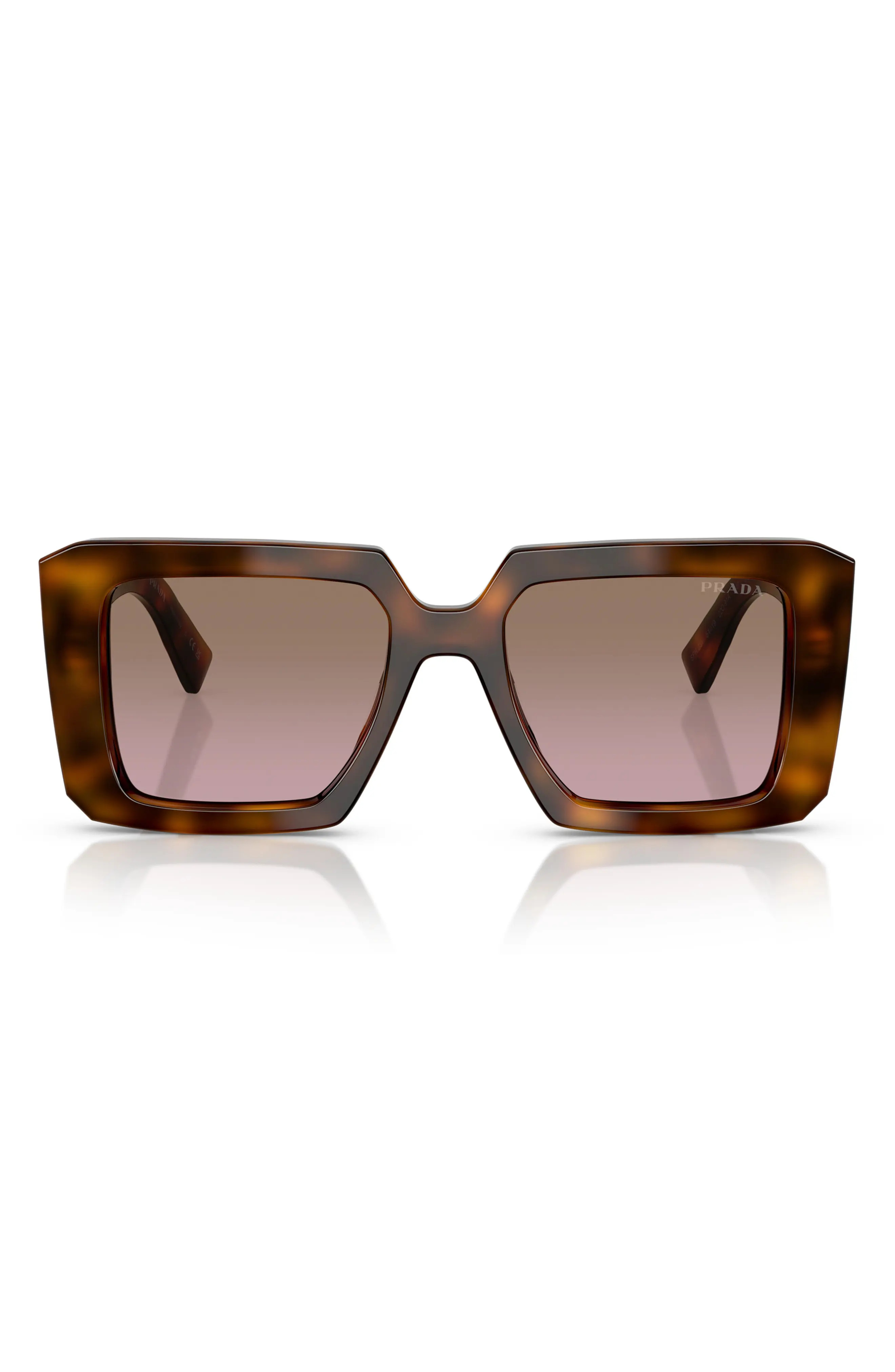 51mm Gradient Square Sunglasses (Women) | Nordstrom | Nordstrom