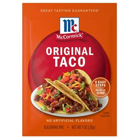 McCormick Original Taco Seasoning Mix, 1.0 oz Packet | Walmart (US)