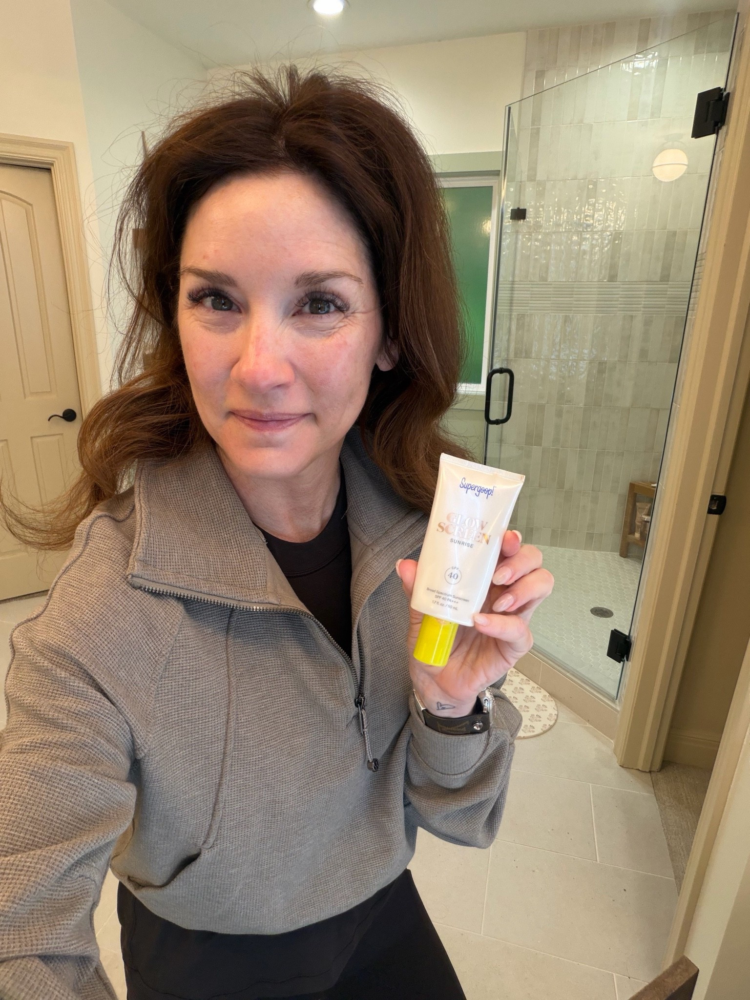 Perfect tinted spf 40 for your face use as a stand alone product or works great as a primer under makeup too! 


@Supergoop! ￼

#LTKmorningroutine #LTKdayinmylife #LTKOver40